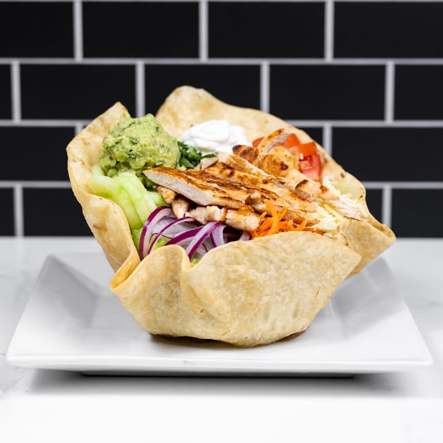 Taco Salad - WITH PROTEIN.