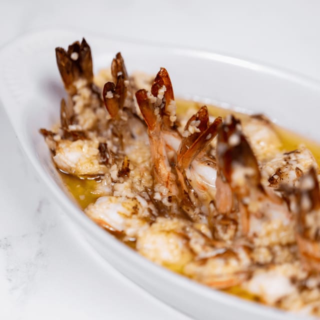 Camarones al Mojo de Ajo.