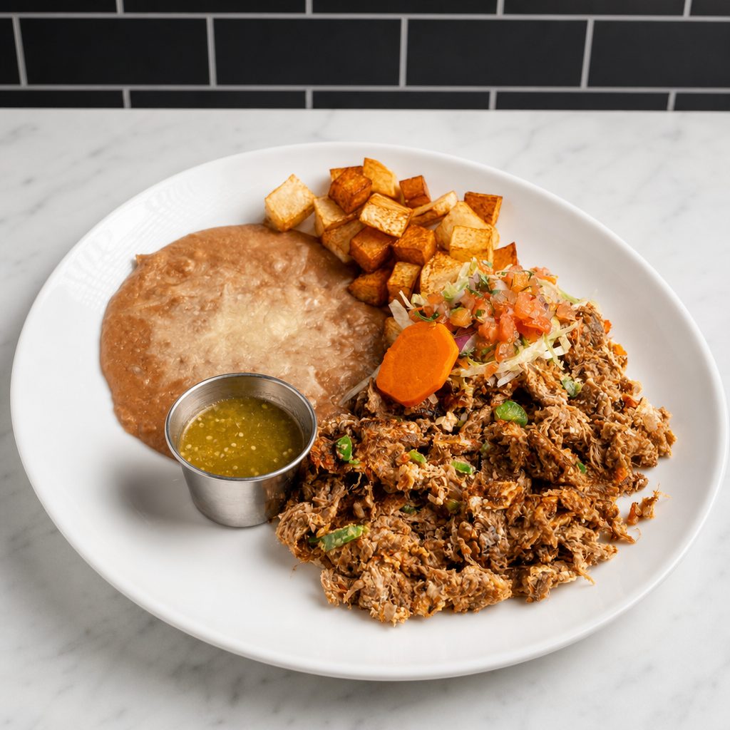 Machaca con Huevo.