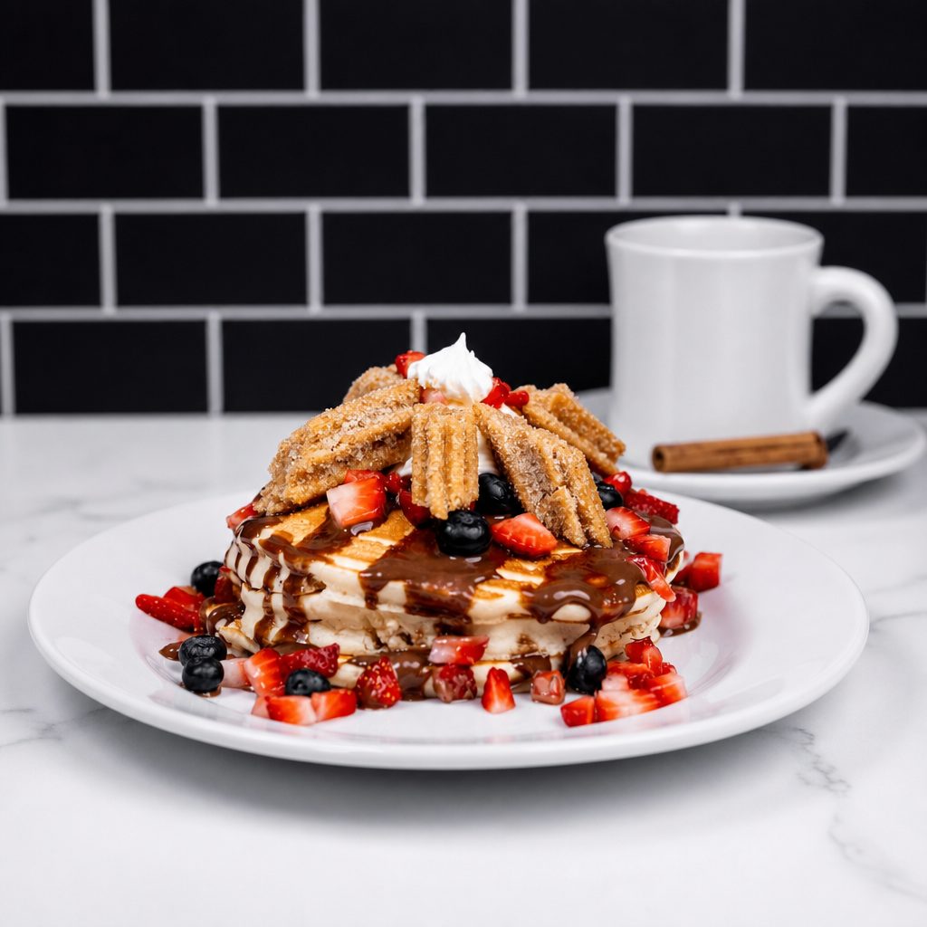 Churro Pancakes.