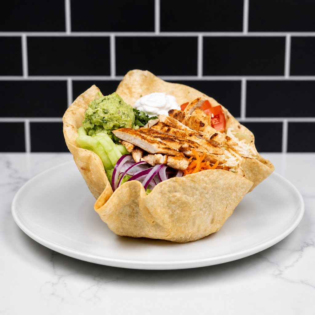 Taco Salad - WITH PROTEIN.