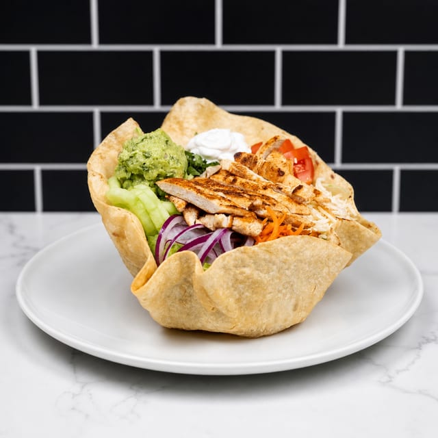 Taco Salad - WITH PROTEIN.