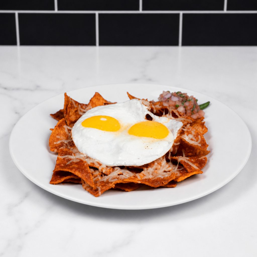 Red Chilaquiles.