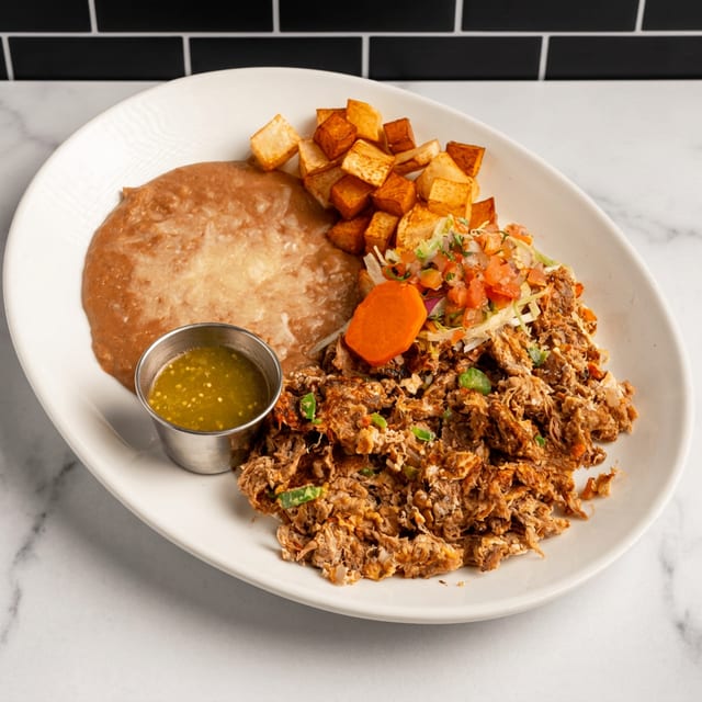 Machaca con Huevo.
