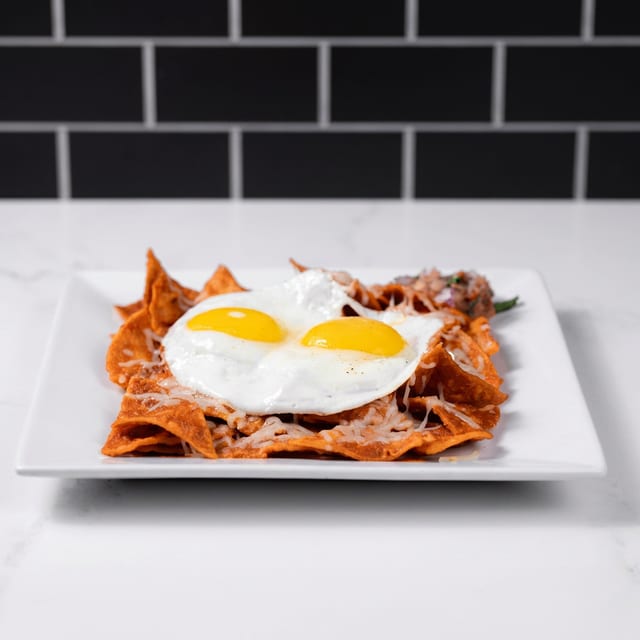 Red Chilaquiles.